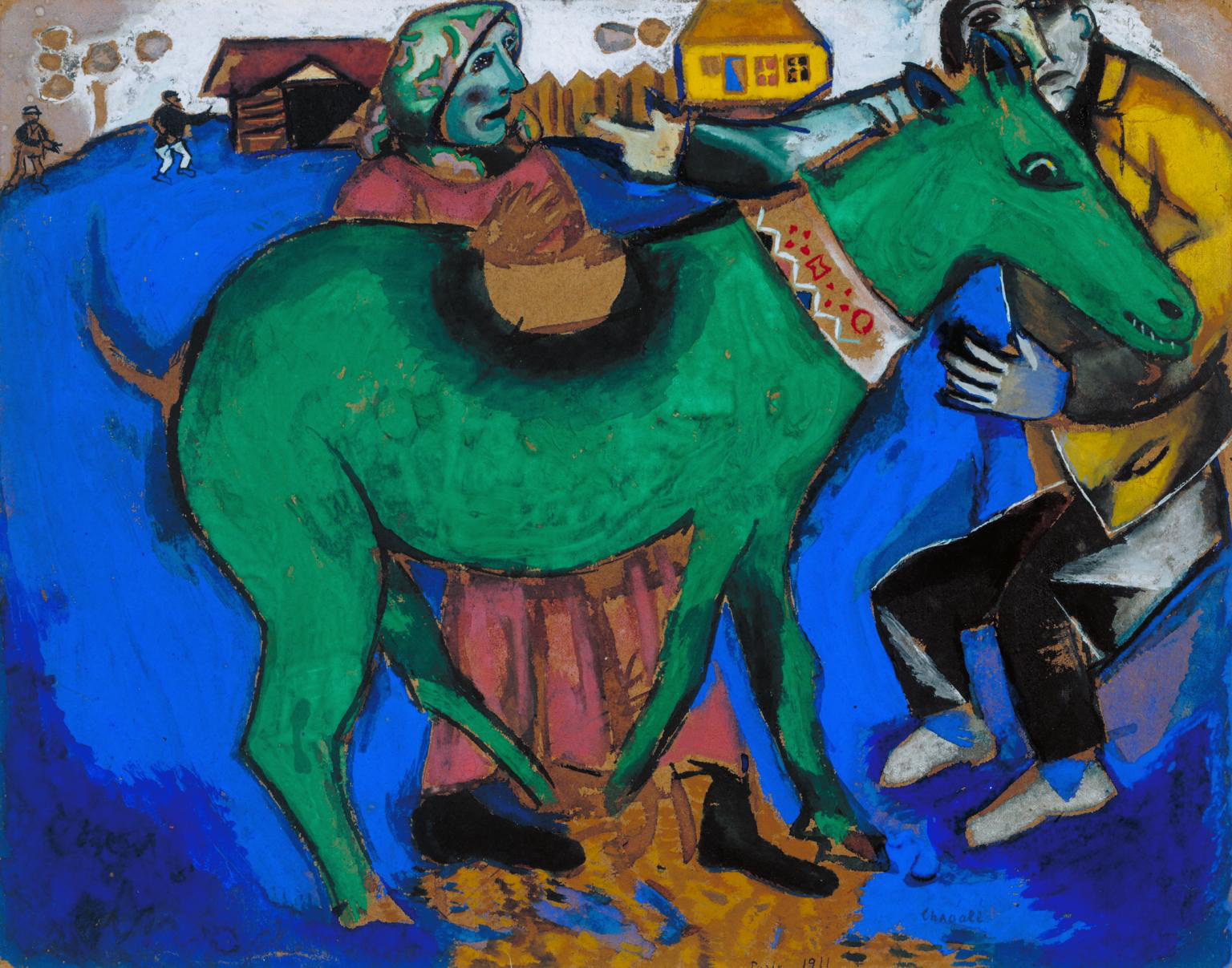 Marc Chagall The Green Donkey