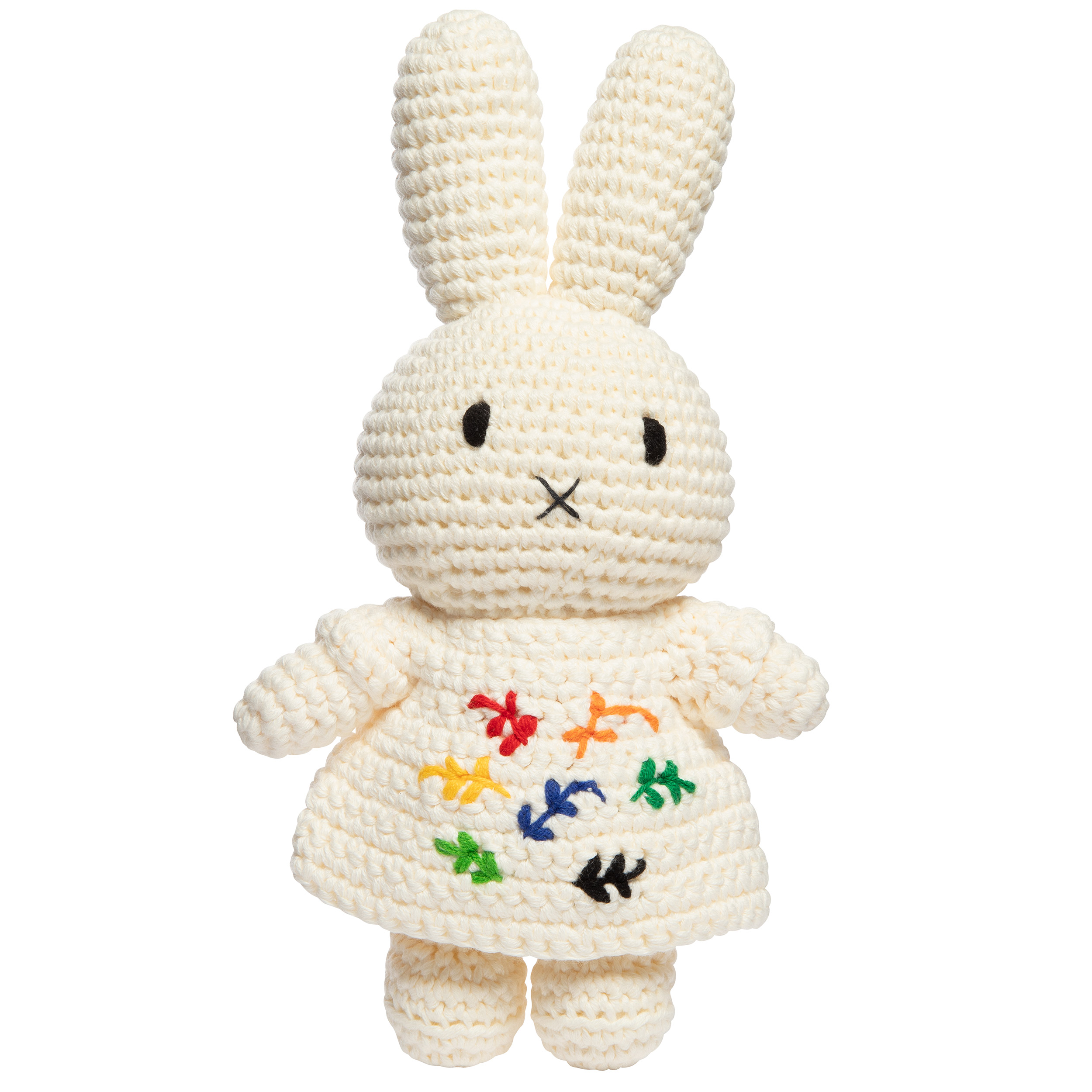Miffy crochet toy in Matisse dress