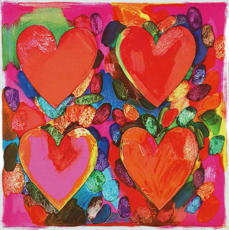 Jim Dine Hearts 